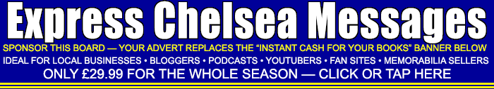 Chelsea Express Message Board