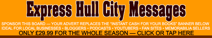Hull City Express Message Board