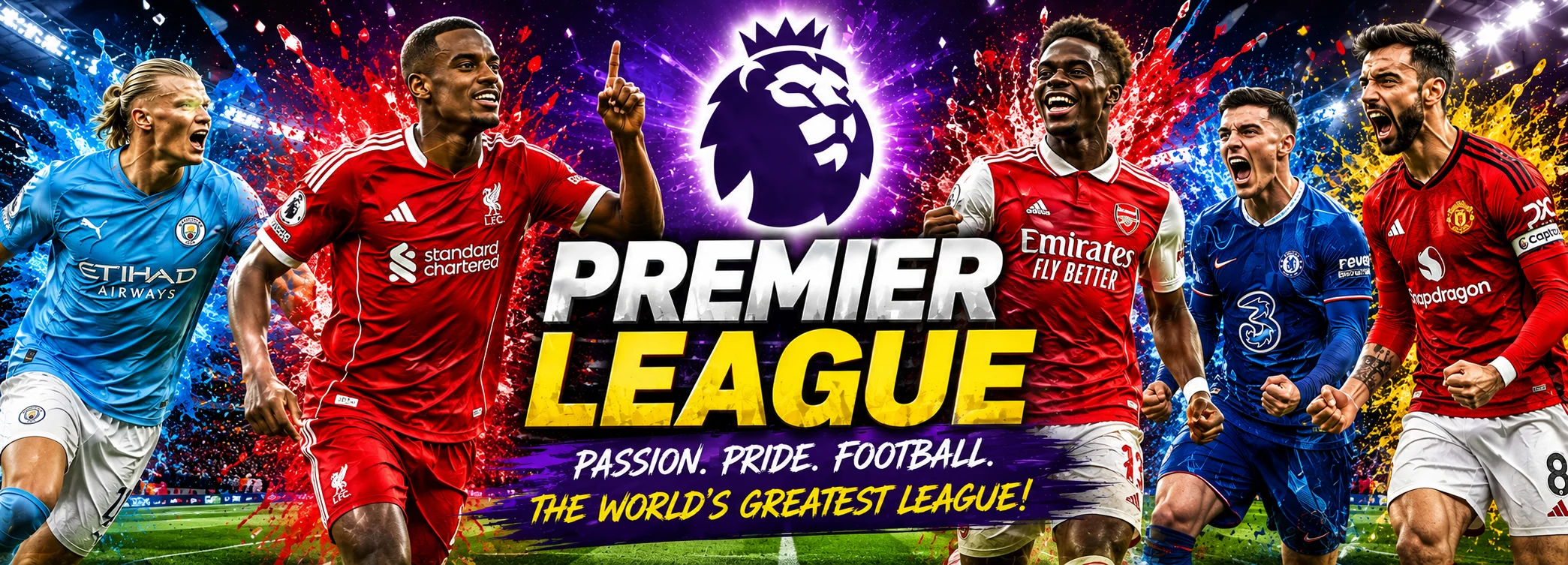 Premier League - Passion, Pride, Football