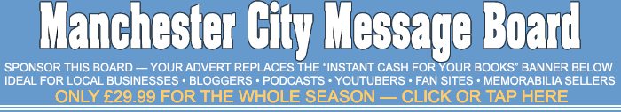 Manchester City Express Message Board